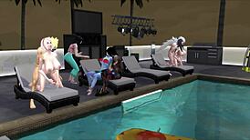 Boruto and Hinata in Wild Wedding Anal Action