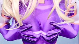 Mt Lady from Boku No Hero Academia Takes BBC Dildo Deep