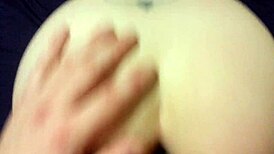 The blonde eagerly sucks and rides his throbbing cock passionately.