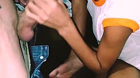 I visited my student and ended up fucking her tight pussy hard