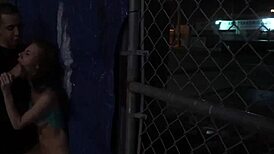 Skinny teen meaty pussy rough outdoor bang-out with anya olsen