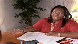 Job interview turns into FUCKING her tight cunt with big cock.