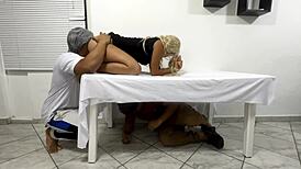 Mi Marido Escondió Bajo La Cama Para Verme Engañar Con El Masajista