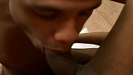 gay couple sharing intense emotions in hardcore scene