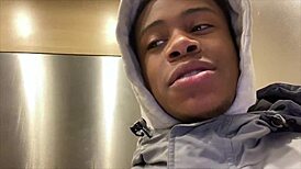 Did Christmas Come Early for Lil D with Big Black Cock?