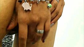 Hey, check out these dirty panties and a little pee show