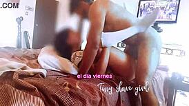 Petite Latina Secretary Begs for Semen After Hard Fucking