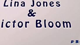 Gabriela Flores enjoys Victor Bloom's monster cock in hardcore fucking