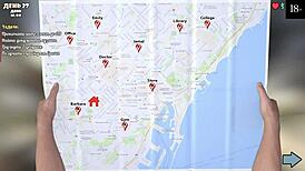 Cute roommate reaches intense orgasm with squirting and cum on ass