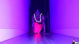 Duke Update: Curly Teaser In Lingerie Fun