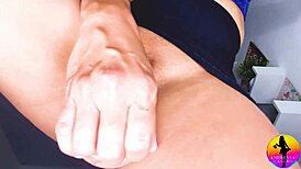 check out this naughty girl teasing in a short dress!