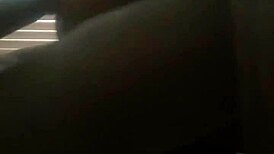 big booty neighbor bent over for doggystyle fucking and creampie on the stairs 😏