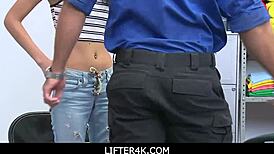 teen thief sucks dick to get free 😏