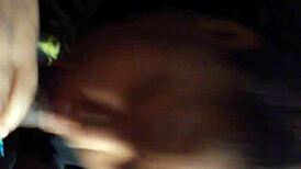 early morning sucking black cock feels so intense