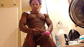 Big black hairy dick worship by hallelujah johnson 😍