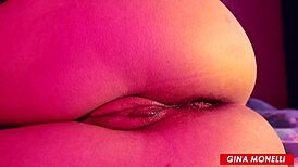 Watch this extreme close-up of pulsating pussy orgasm and sexy asshole