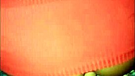 Public Outdoor Encounter with Husband on Grass, Guard Witnesses Intimate Moment.