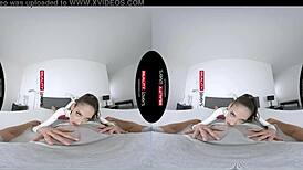 Intense latex android sex in realitylovers vr with missionary and cowgirl.