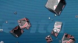 Marcella Schultz strips in hotel corridor, ends up banging two guys hard