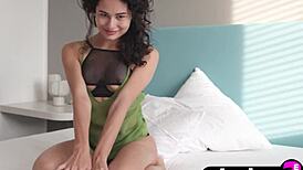 Does Petite Asian Teen 18+ Layla Balan Look Amazing Posing Naked?