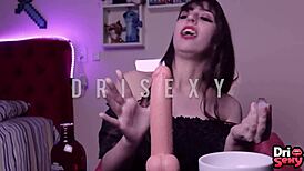 Sexy Teen Guides Jerk Off With Dildo And Blowjob Instructions