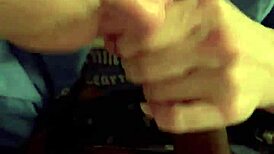 White Cougar Sucking BBC in Late Night Action