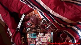 Roughfucked European Milf Enjoys Riding And Sucking In BDSM Domination