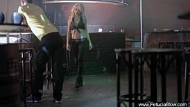 Using Her Mouth To Blow Him