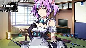 Ai Ai-Nuo Trains Machine Girl in Hentai Sex