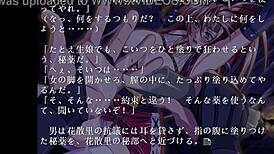 Pretty samurai seduces with bouncing tits in game