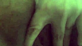 Mature milf masturbates with dildo alone