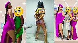 I's Samantha, the slave, dancin' while gettin' whipped an' humiliated, an' they make me sing