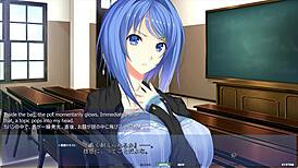 Mahiru's Classroom Voyeurism In Akumeru Family Anime With Squirting And Big Tits