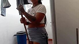 Seduce the hot new maid for oral pleasure