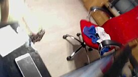 Blond Camwhore Fucks Doggy Style! Suck That Cock Hard On MyFreeFetishCam!