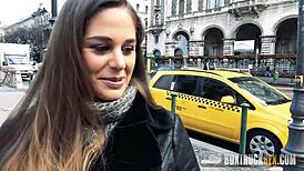 cathy heaven intriguingly squirts all over our public sex truck