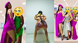 I's Samantha, the slave, dancin' while gettin' whipped an' humiliated, an' they make me sing