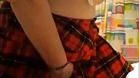 petite écolière privée