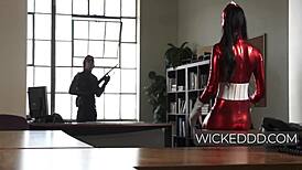 avengers xxx parody unfolds with eva karera and seth gamble battling then screwing hard in wild action