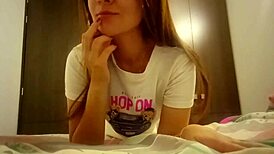 Argentine Latina Secretary Milet's Intense Fingering Orgasm Leaked