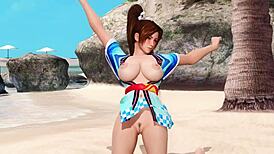 check out mai shiranui’s hot beach gravure, damn! 😍