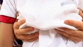 dick suckin asian teen kneelin for hard rod