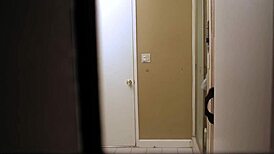 American Poltergeist Blonde Girl In Towel By Shower