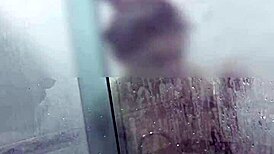 Wife Teases with Shower Pussy Licking Video