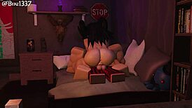 Sheer Domination With Rough Femdom And Big Tits In 3d Cartoon Porn