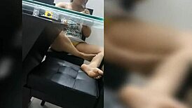 stepsister sucks dick for nail kit payment, big ass and tits on display.