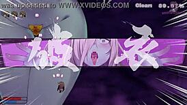 Beautiful Hentai Girl Rides Big Cock in Cowgirl Position with Huge Tits