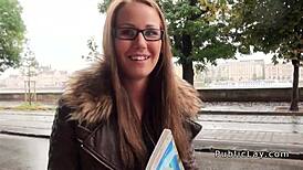 I picked up this Hungarian babe off the street for POV action in my flat.