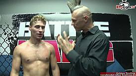 Blonde Slut Takes Anal Sex with Big Tits Facial