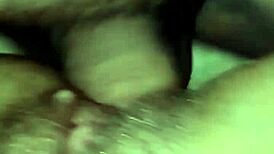 Raw fucking of mother-in-law's pussy by stepson in homemade close-up